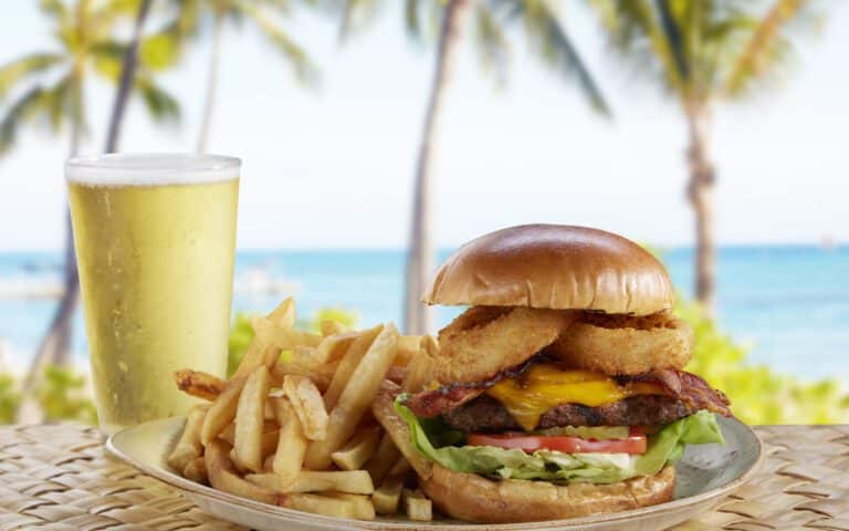 Paniolo Burger at Tropics Bar & Grill