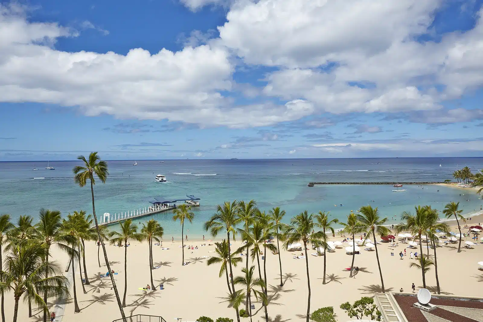 View of the ocean from the Ali'i