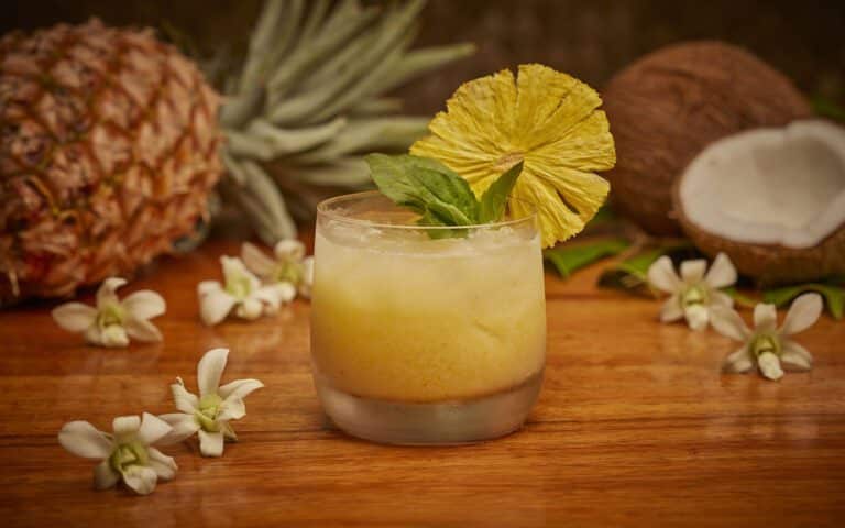 A photo of a Coconut Girl cocktail