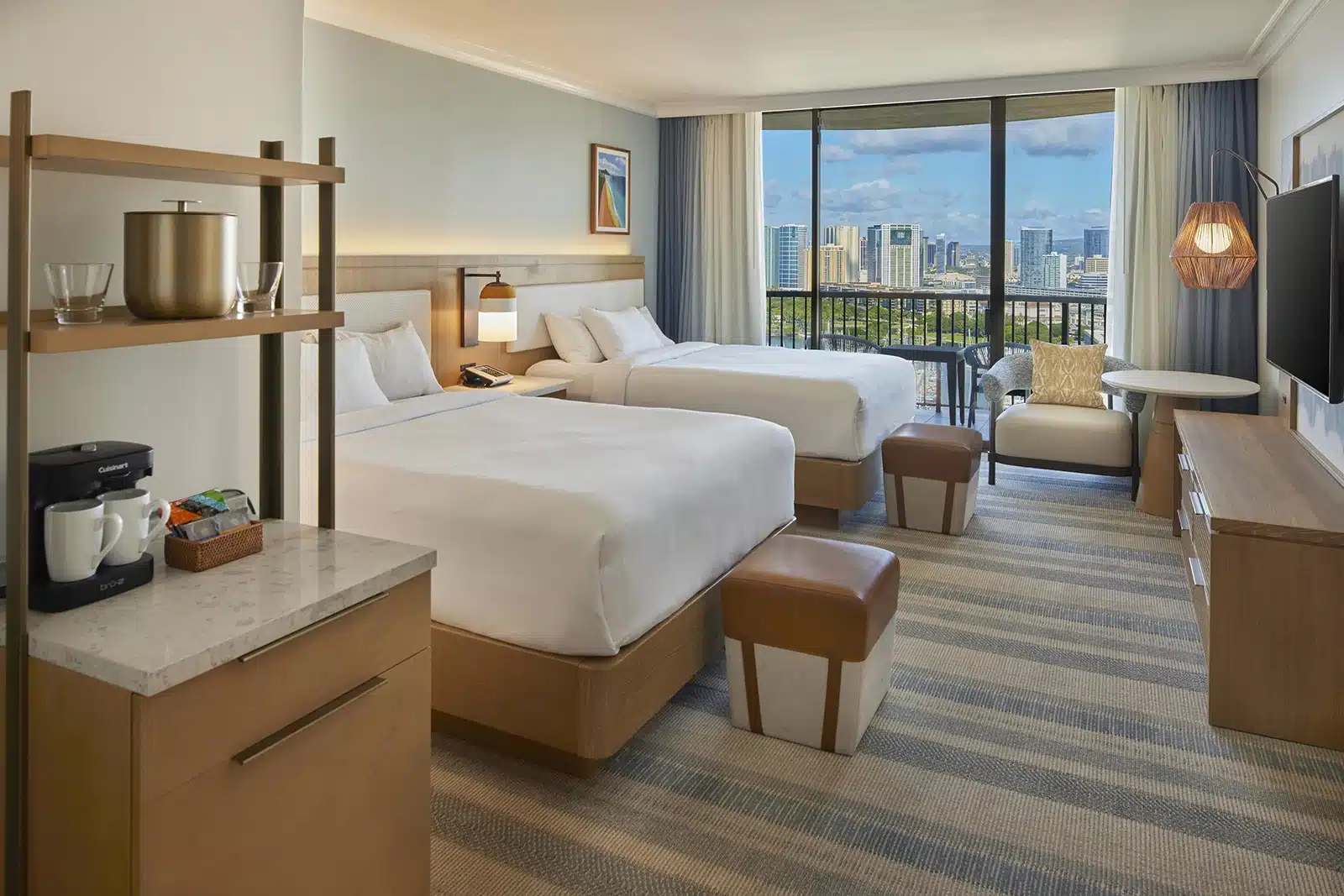 Rainbow Kai Lagoon View with 2 Queen Beds
