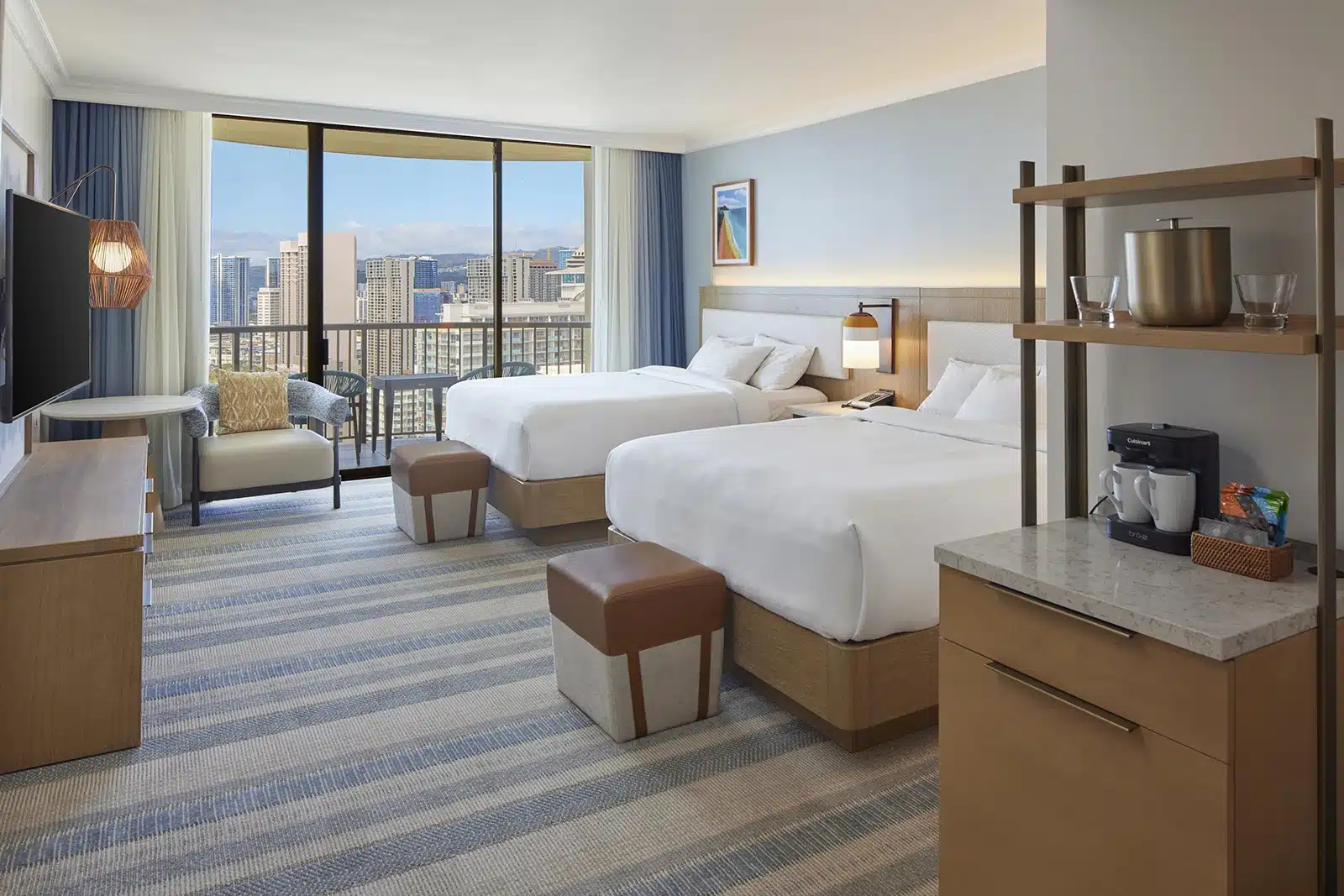 Rainbow Kai Ocean View with 2 Queen Beds