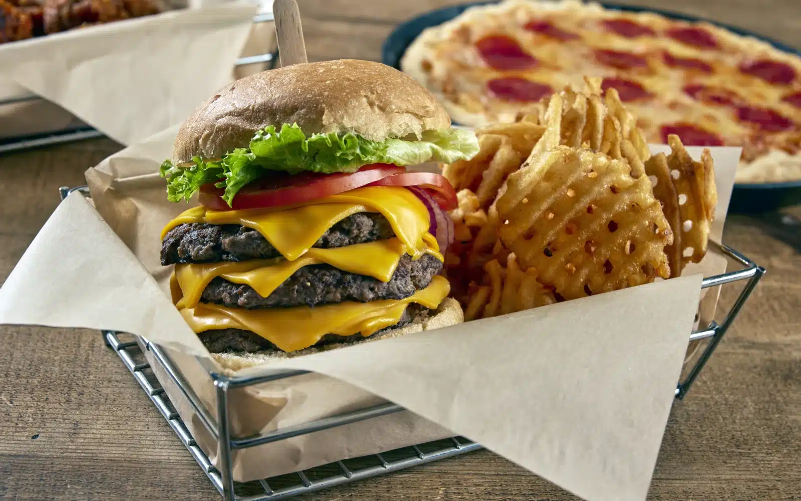 Smash Burger from the Tapa Bar at the Hilton Hawaiian Village