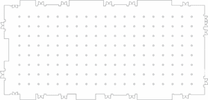 Coral Ballroom Reception Floor Plan