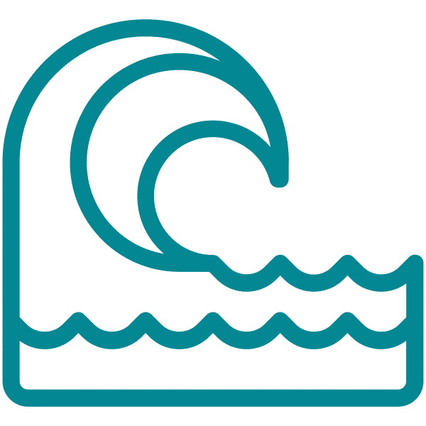 illustration of the ocean