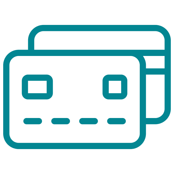 Illustration of payment cards