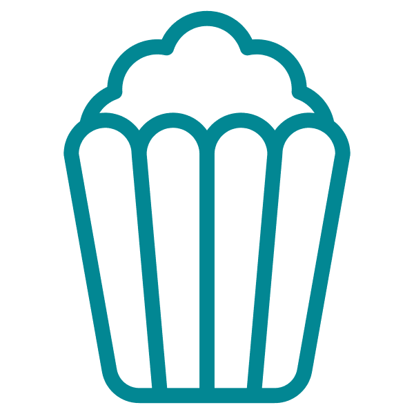 illustration of popcorn