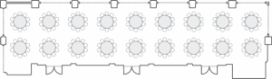 Rainbow Suite Banquet Floor Plan