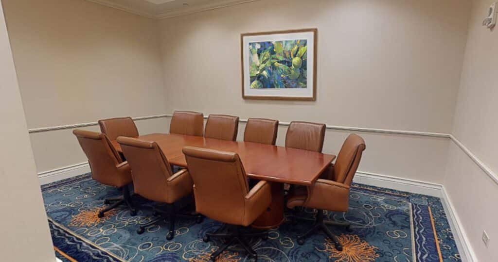 Tiare Suite small boardroom used for storage or small meetings