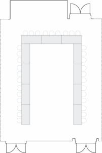 Honolulu Suite U-Shape floorplan