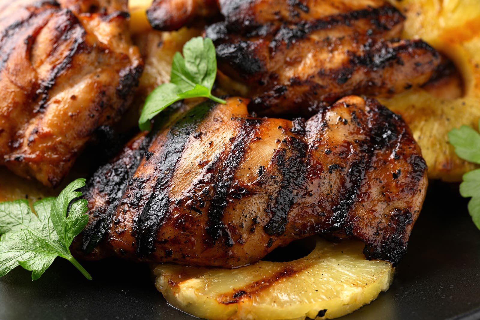 photo of barbeque huli huli chicken