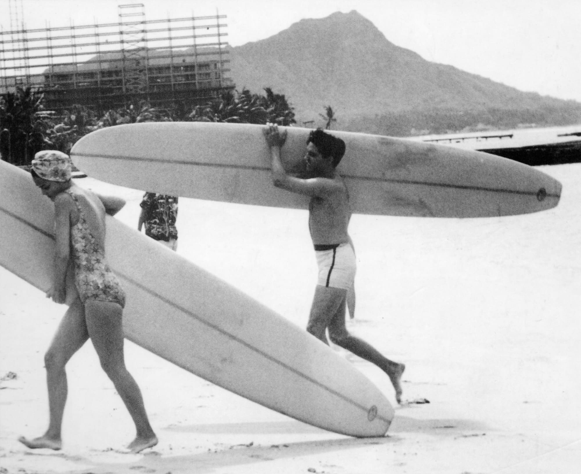 Elvis on Waikiki Beach in 1961